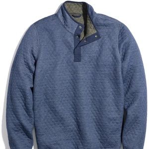 Corbet Quilted Reverse Pullover